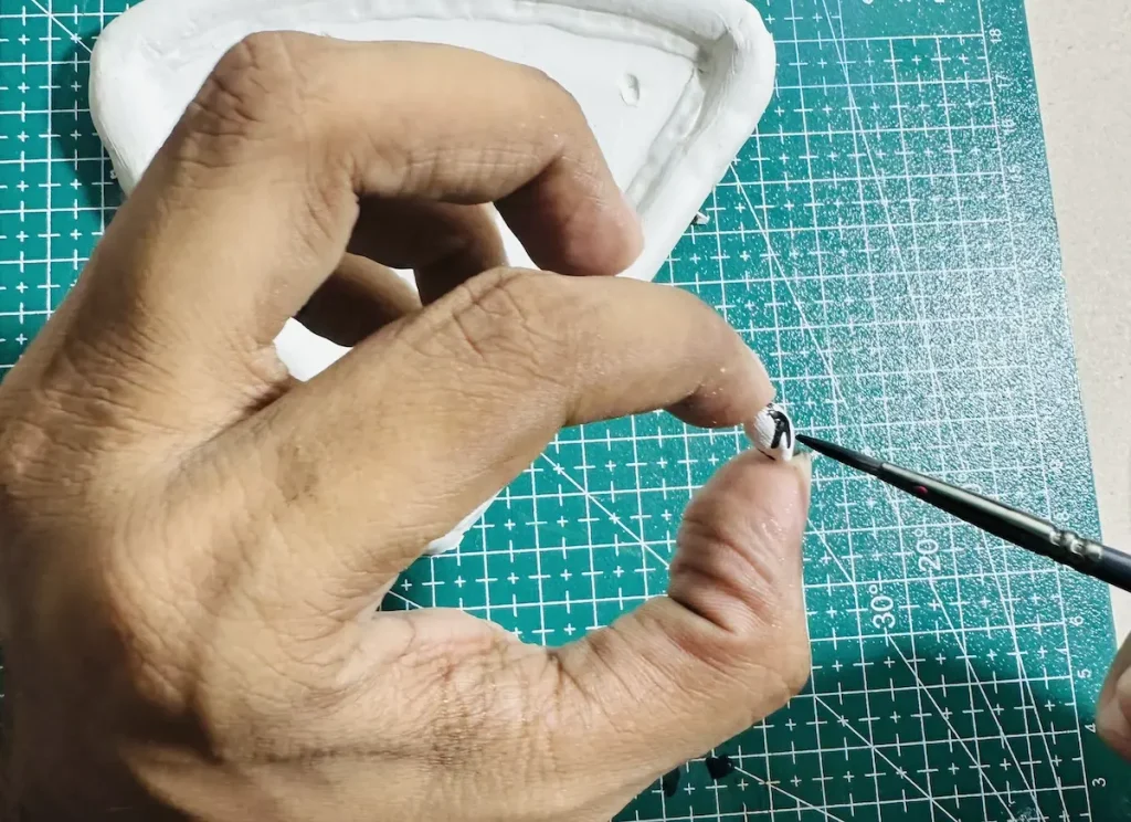 painting watermelon seeds
