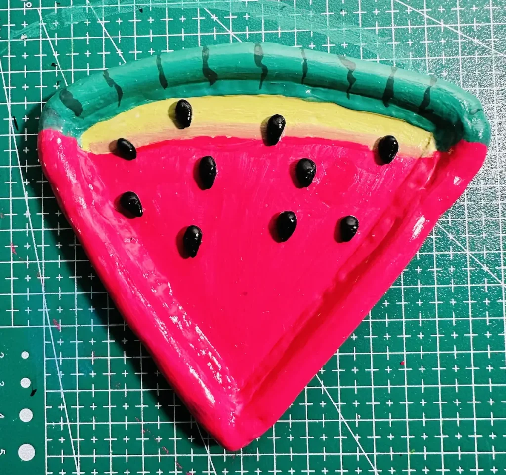 sealed watermelon trinket tray