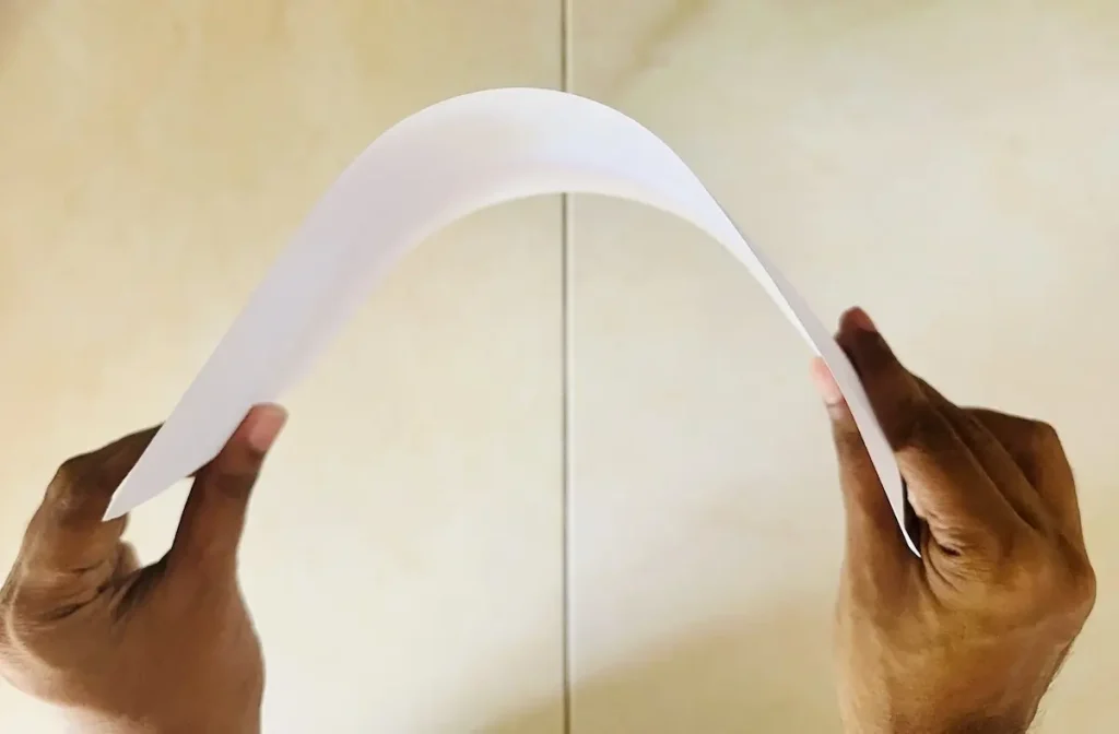 how trinket trays warp upward due to the pressure comes from the edges