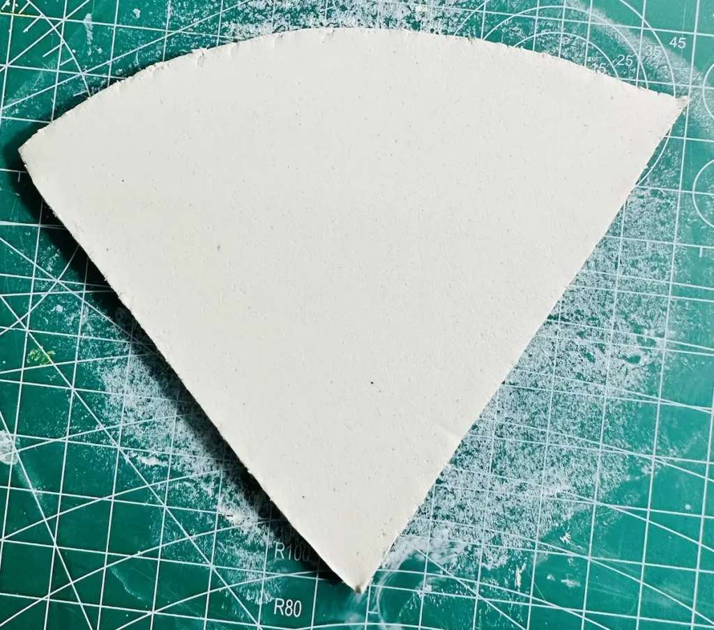 Triangular shaped watermelon tray base