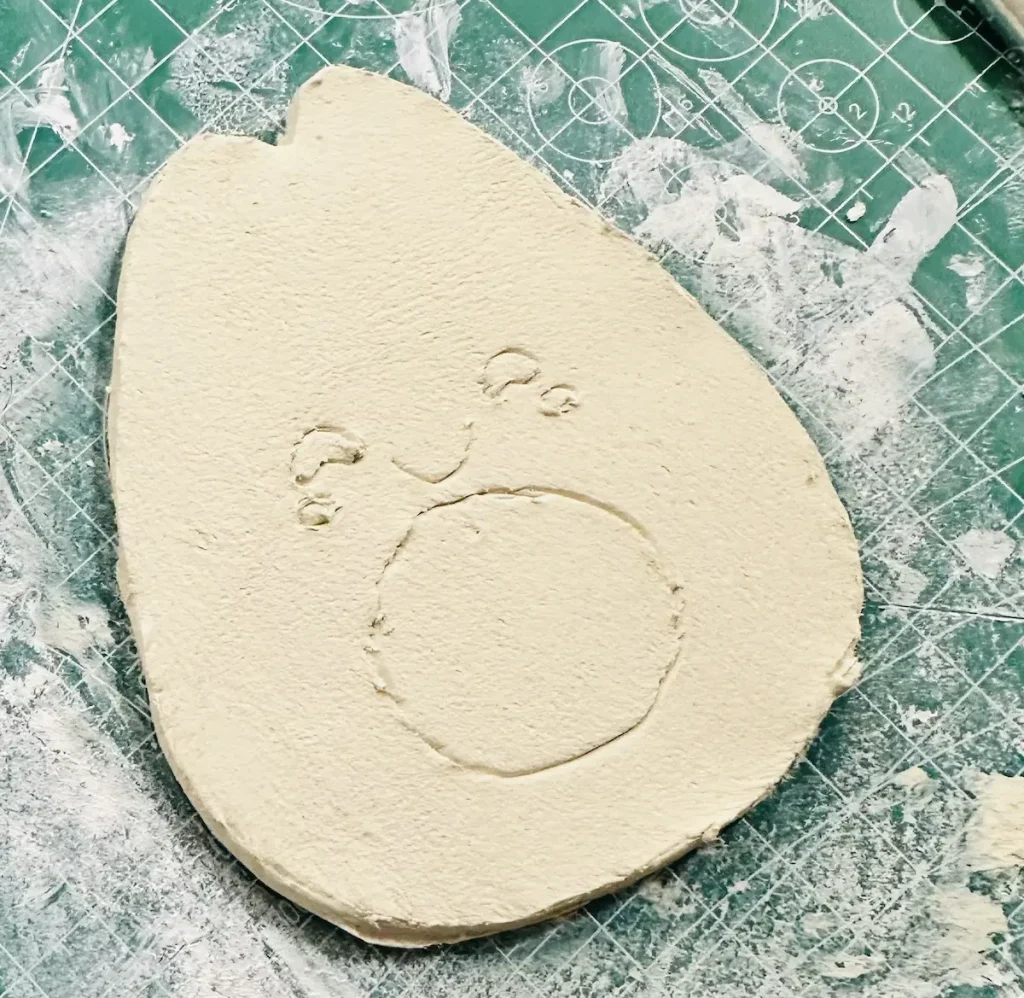 avocado tray base after shaping