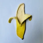 banana trinket tray made with air dry clay