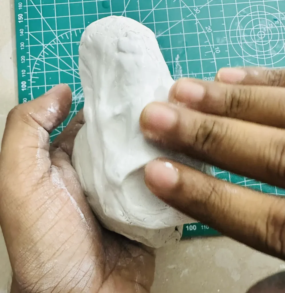 conditioning air dry clay