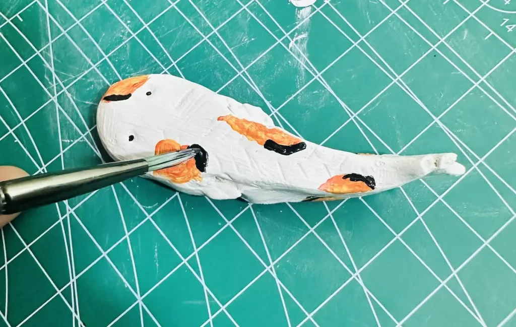 designing koi fish body