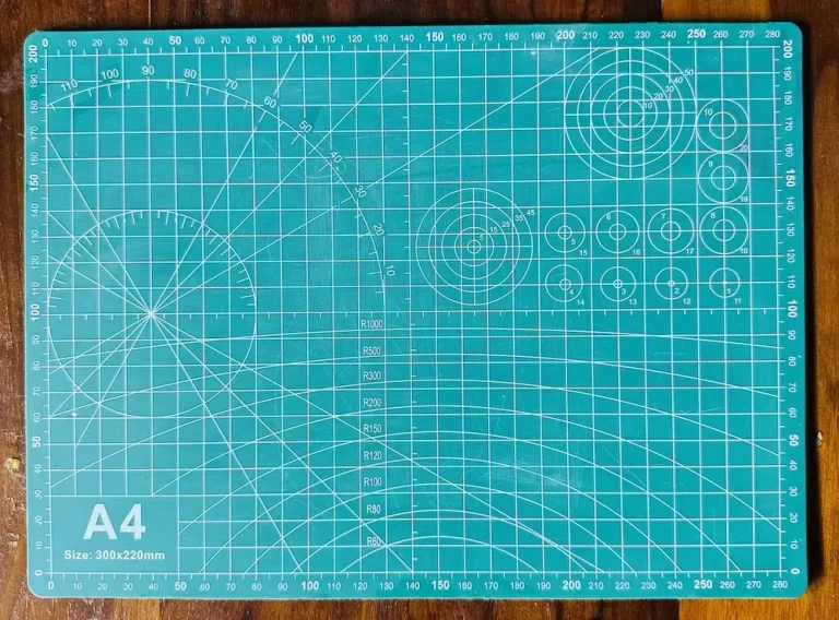 PVC mat I use