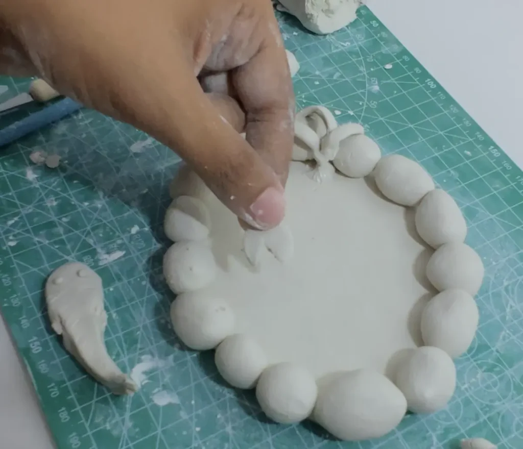 making lily pad
