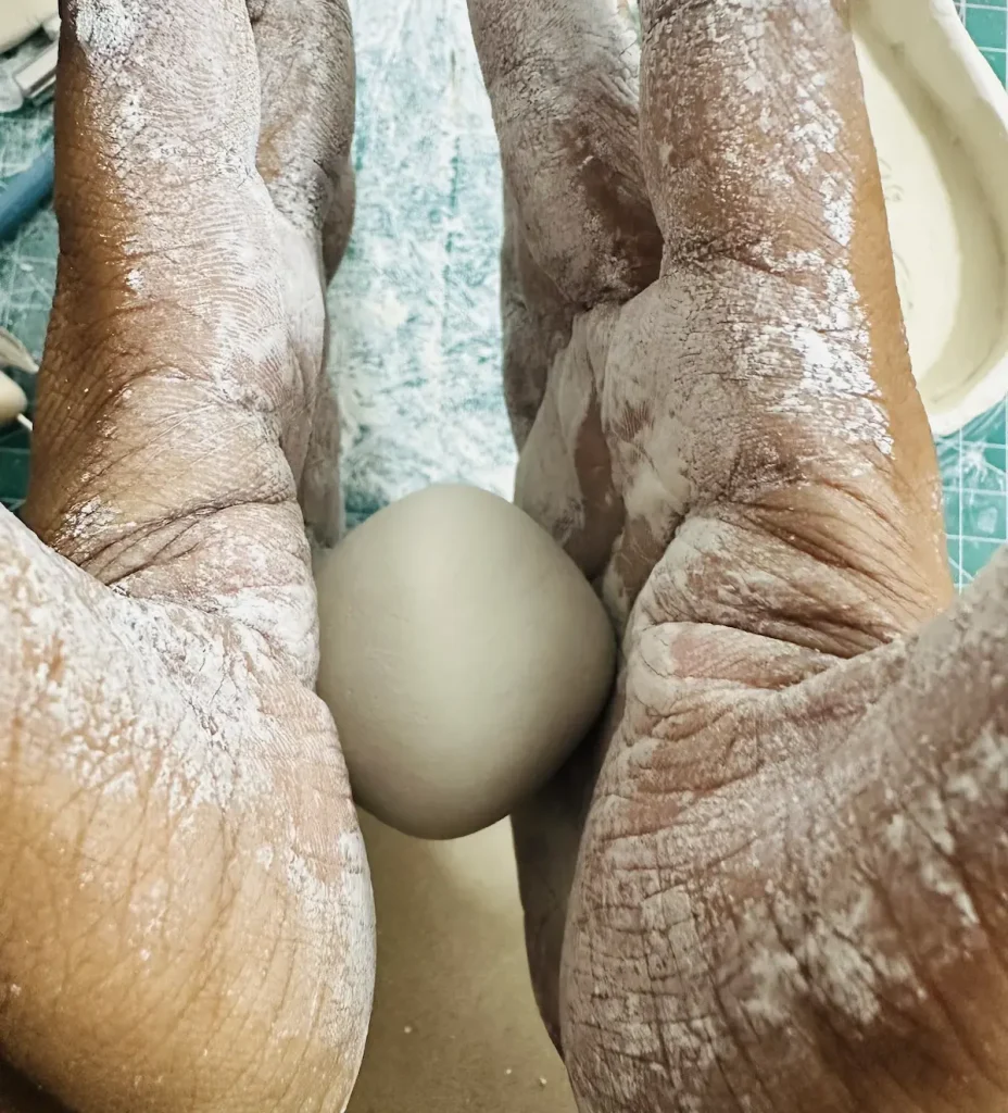 making the avocado pit