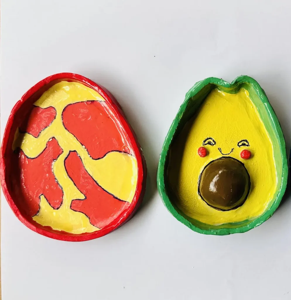 my second and third air dir clay tray projects