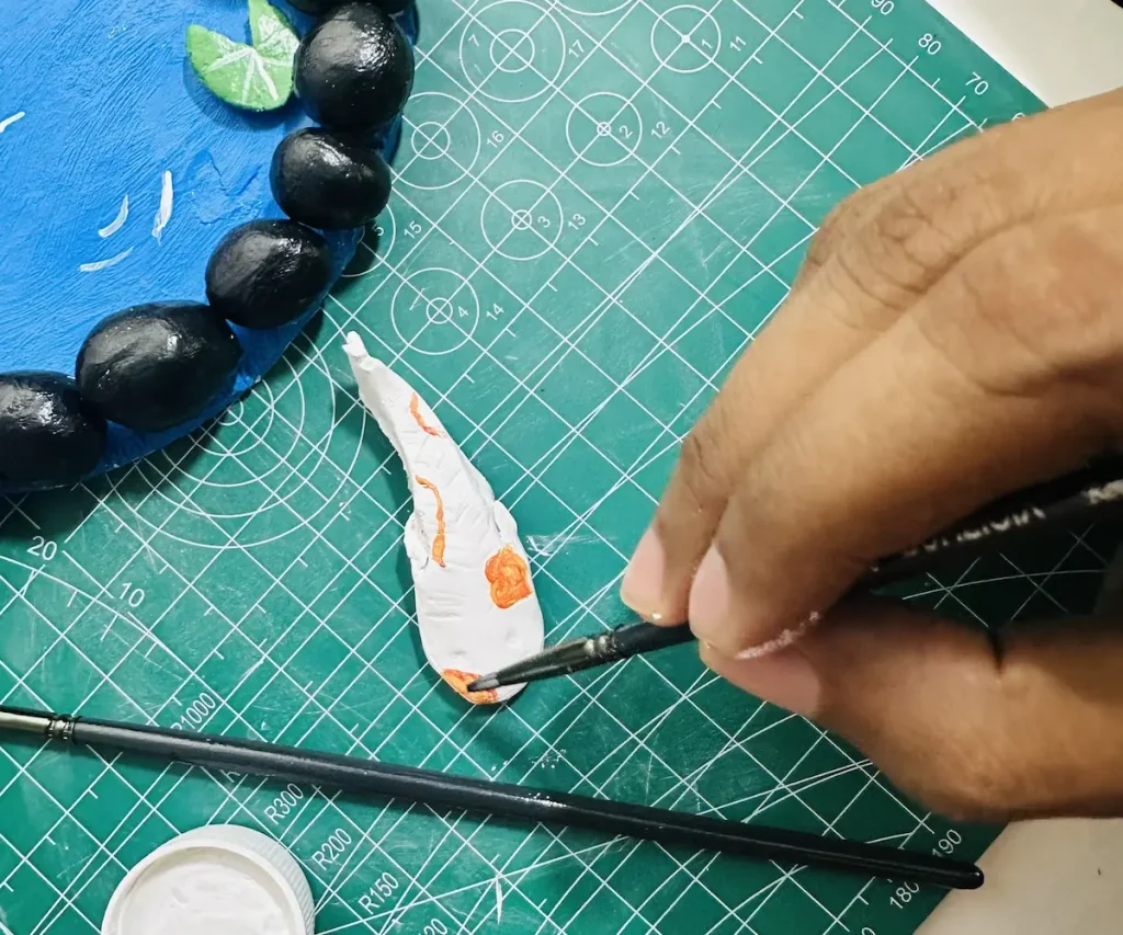 painting koi fish