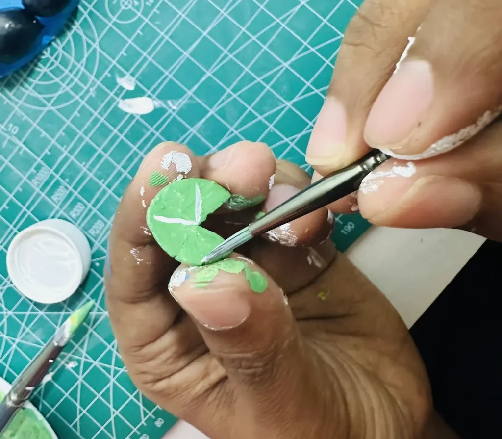painting lily pad