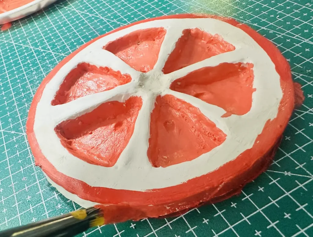 painting tray base edge