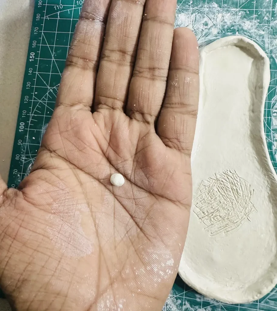 size of papaya clay seeds