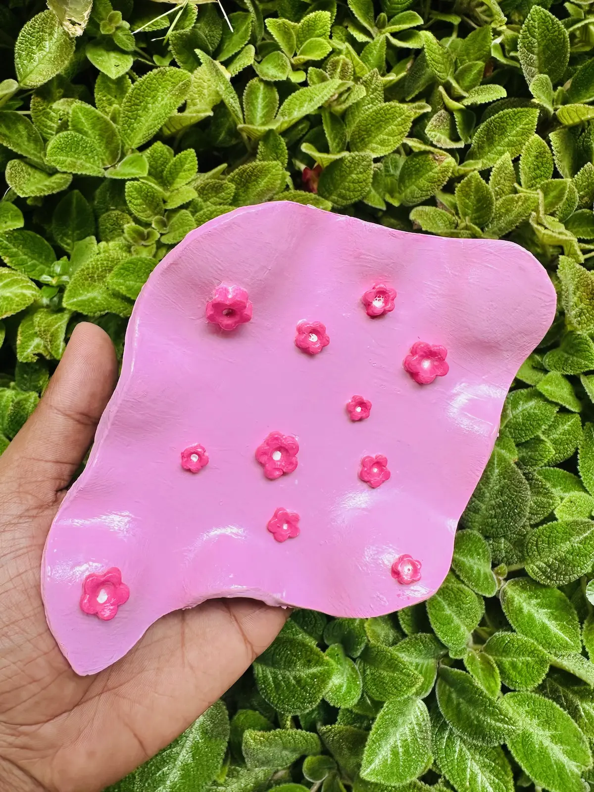air dry clay jewelry dish