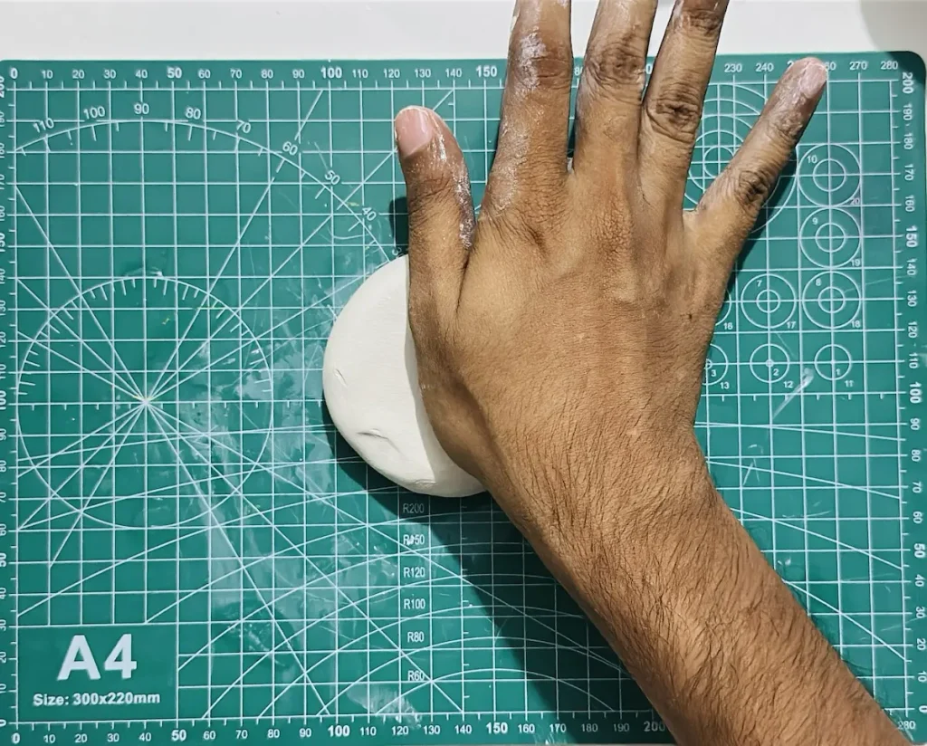 reading clay slab for rolling