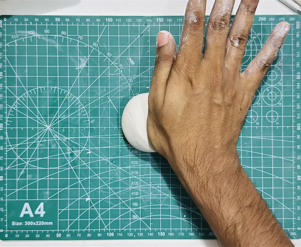 reading clay slab for rolling