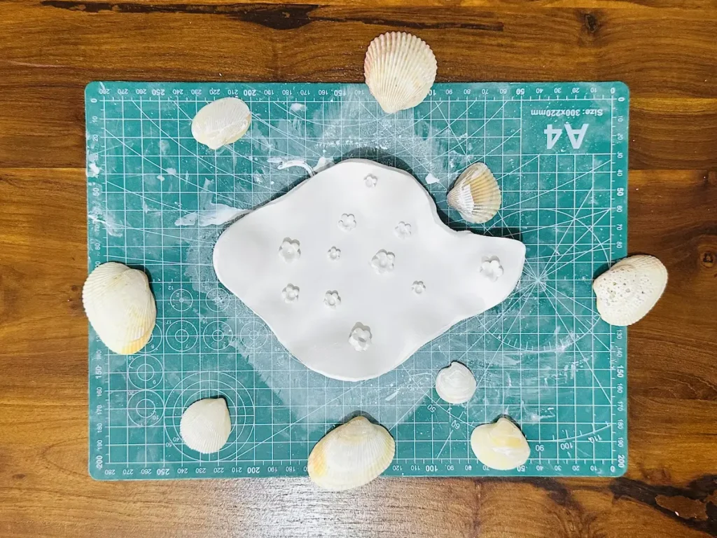removing seashells 