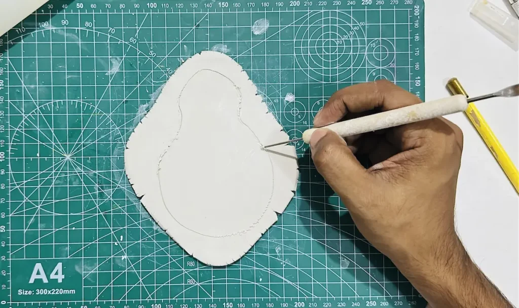 retracing the pear shape