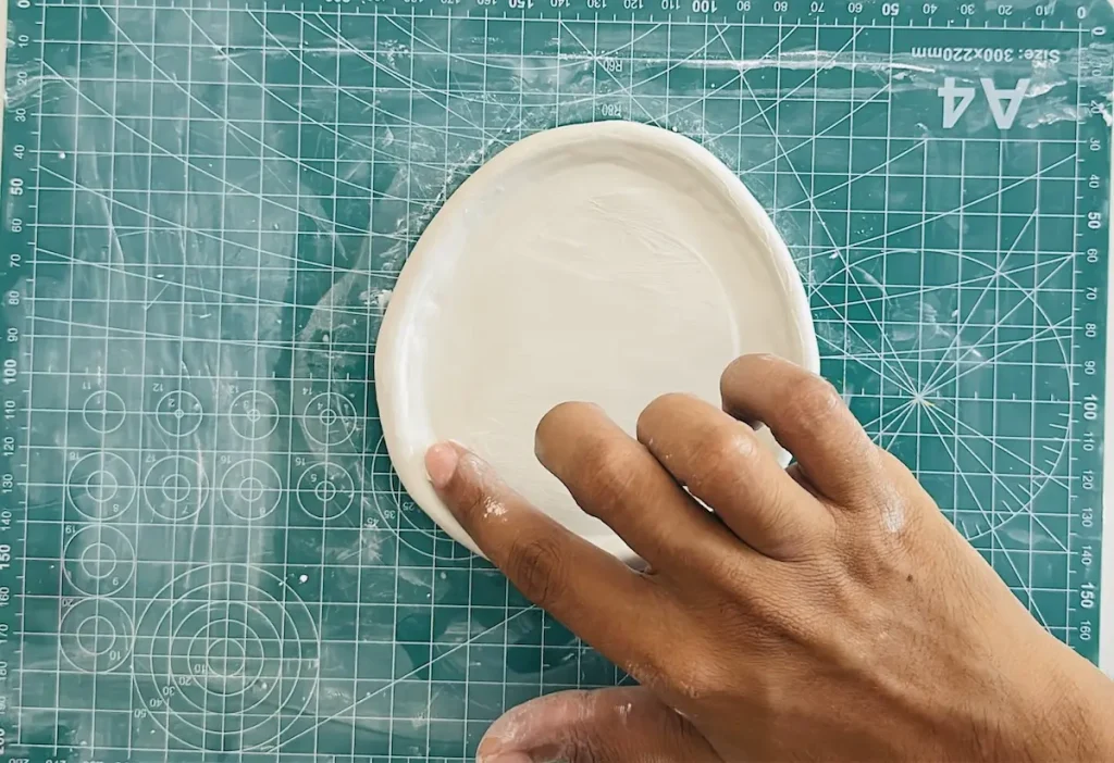 smoothing out the seam