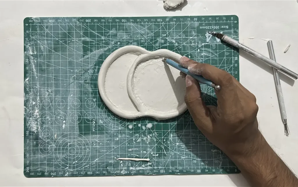 smoothing out the seam