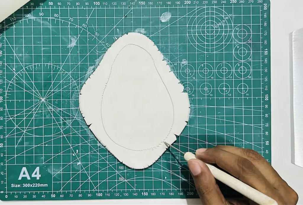 tracing the pear shape