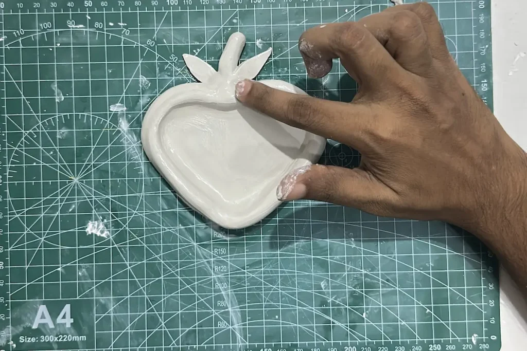 attaching leaves