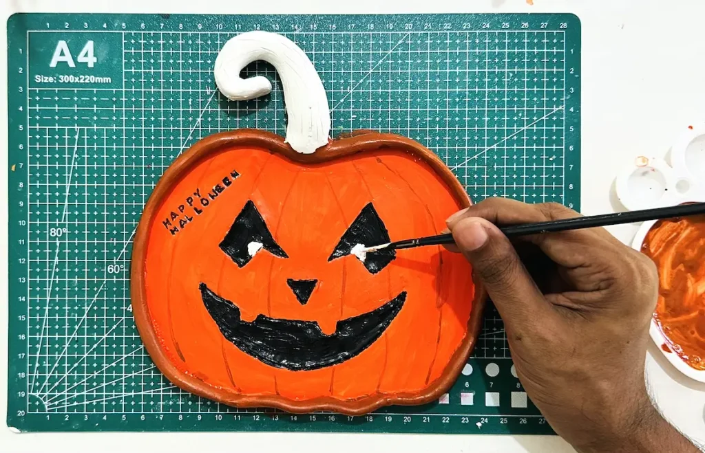painting the eyes