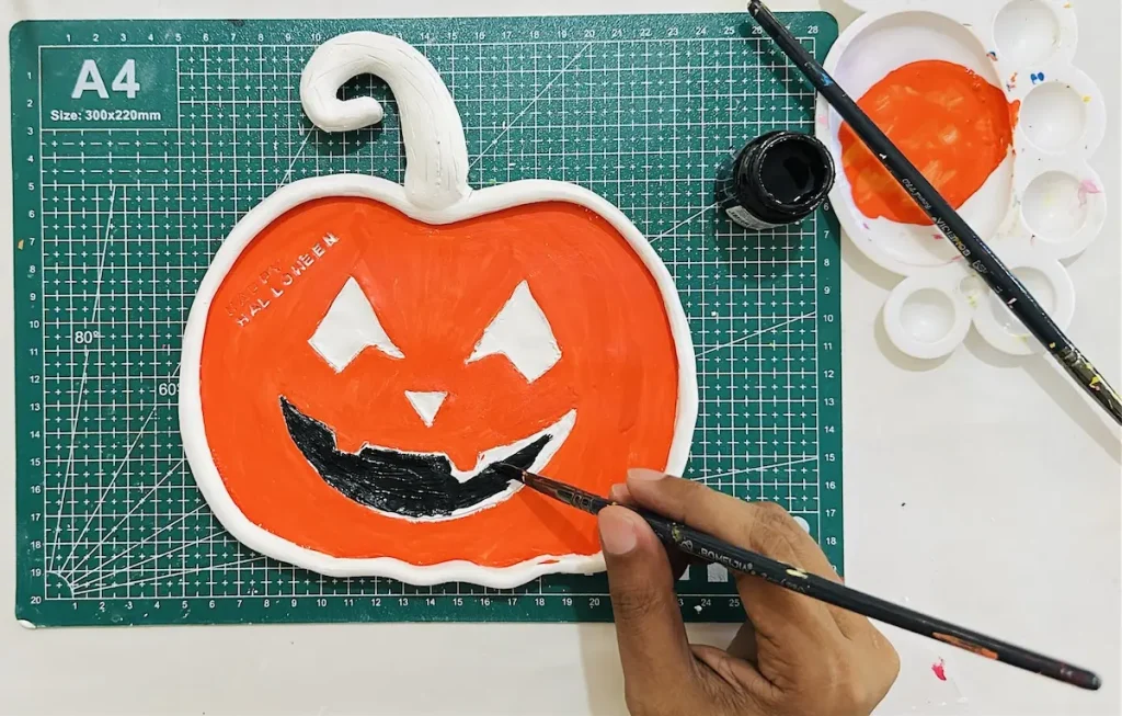 painting the mouth