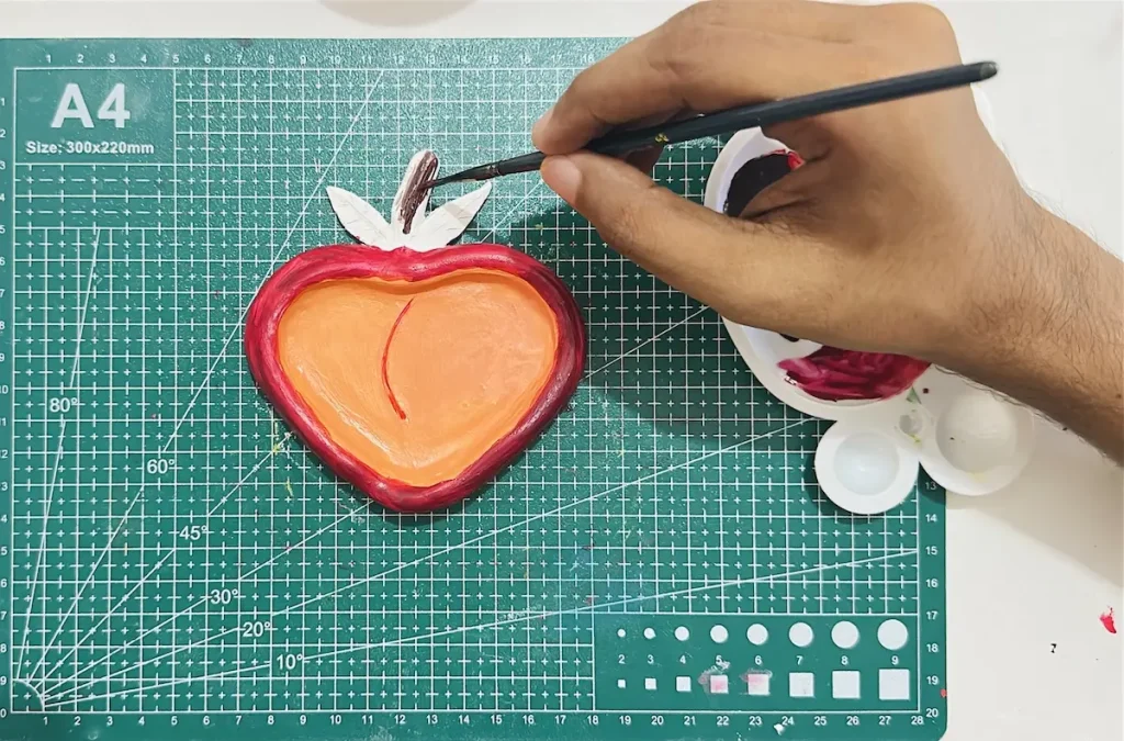 painting the stem