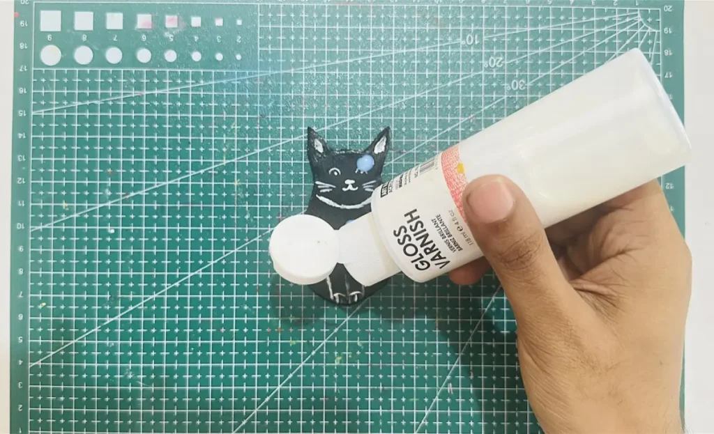 sealing with gloss varnish